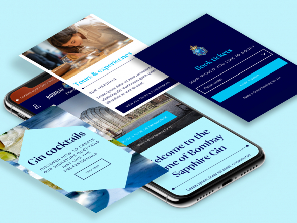 Website on mobile